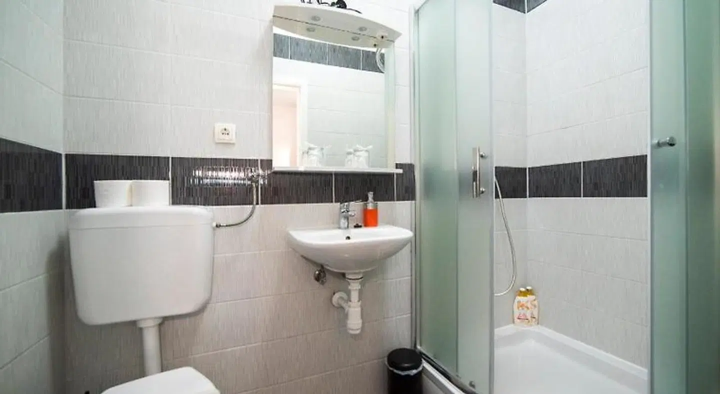 Virtus Apartments and Rooms Badezimmer