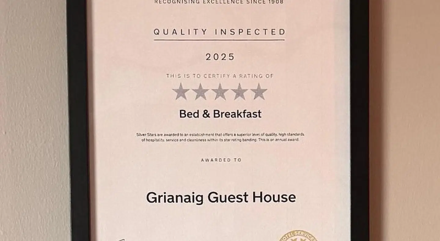 Grianaig Guest House Landkarte