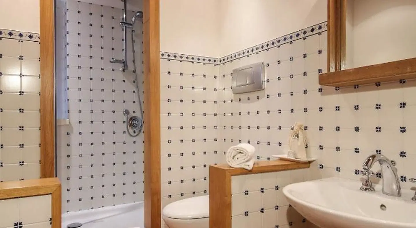 Roccafiore Spa & Resort Badezimmer