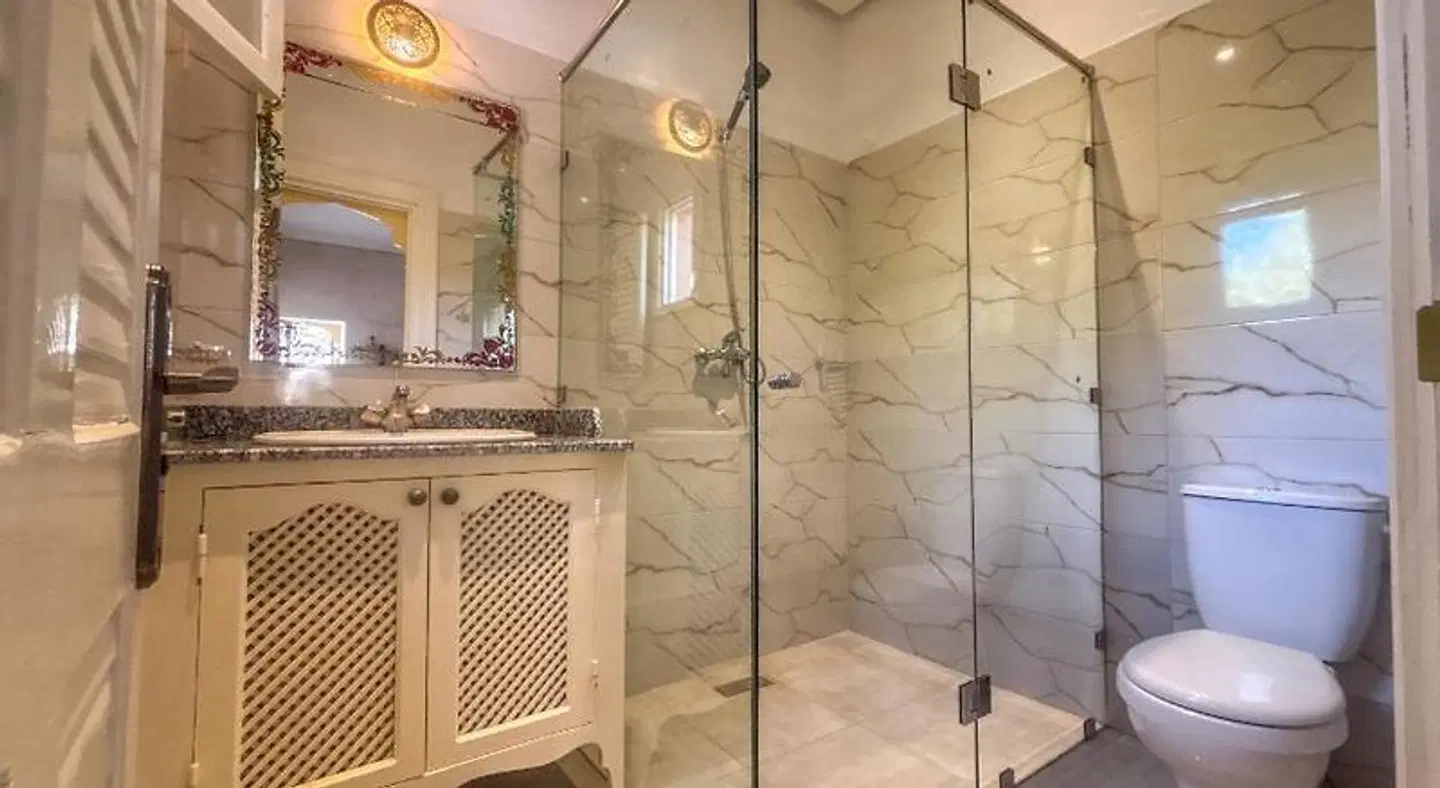 Le Bleu House Badezimmer