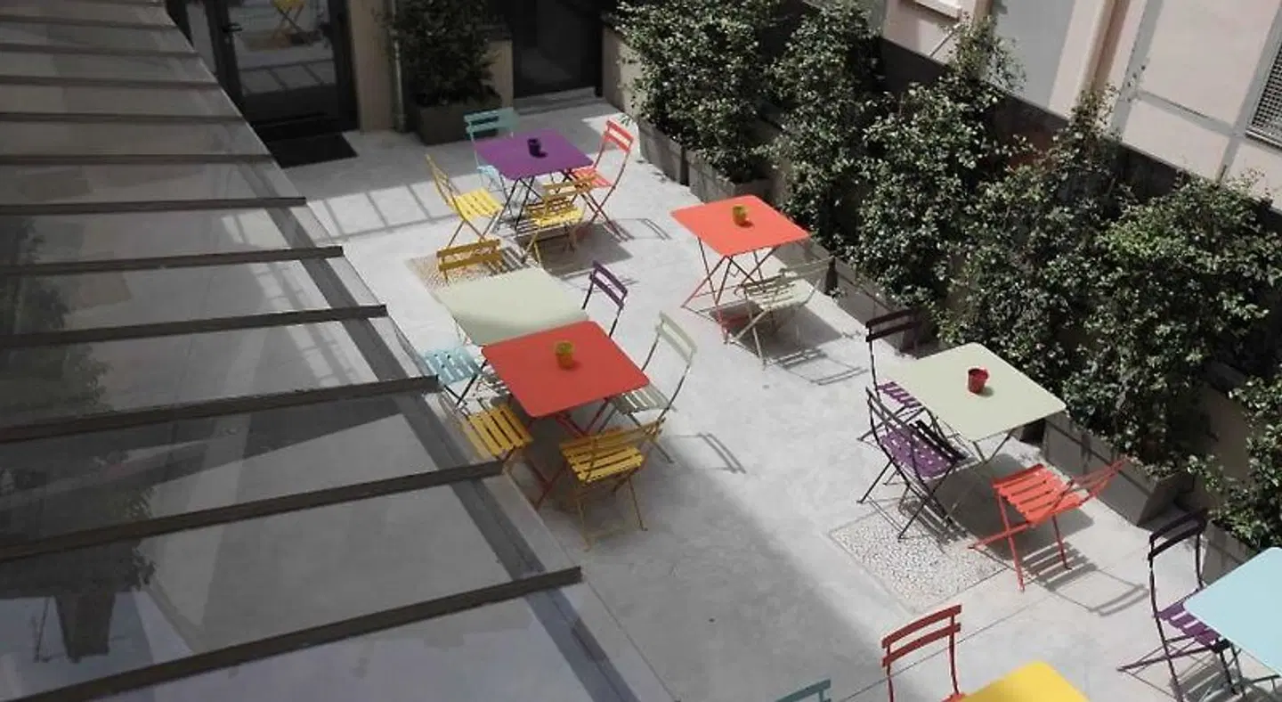 greet hotel Lyon Confluence Terrasse