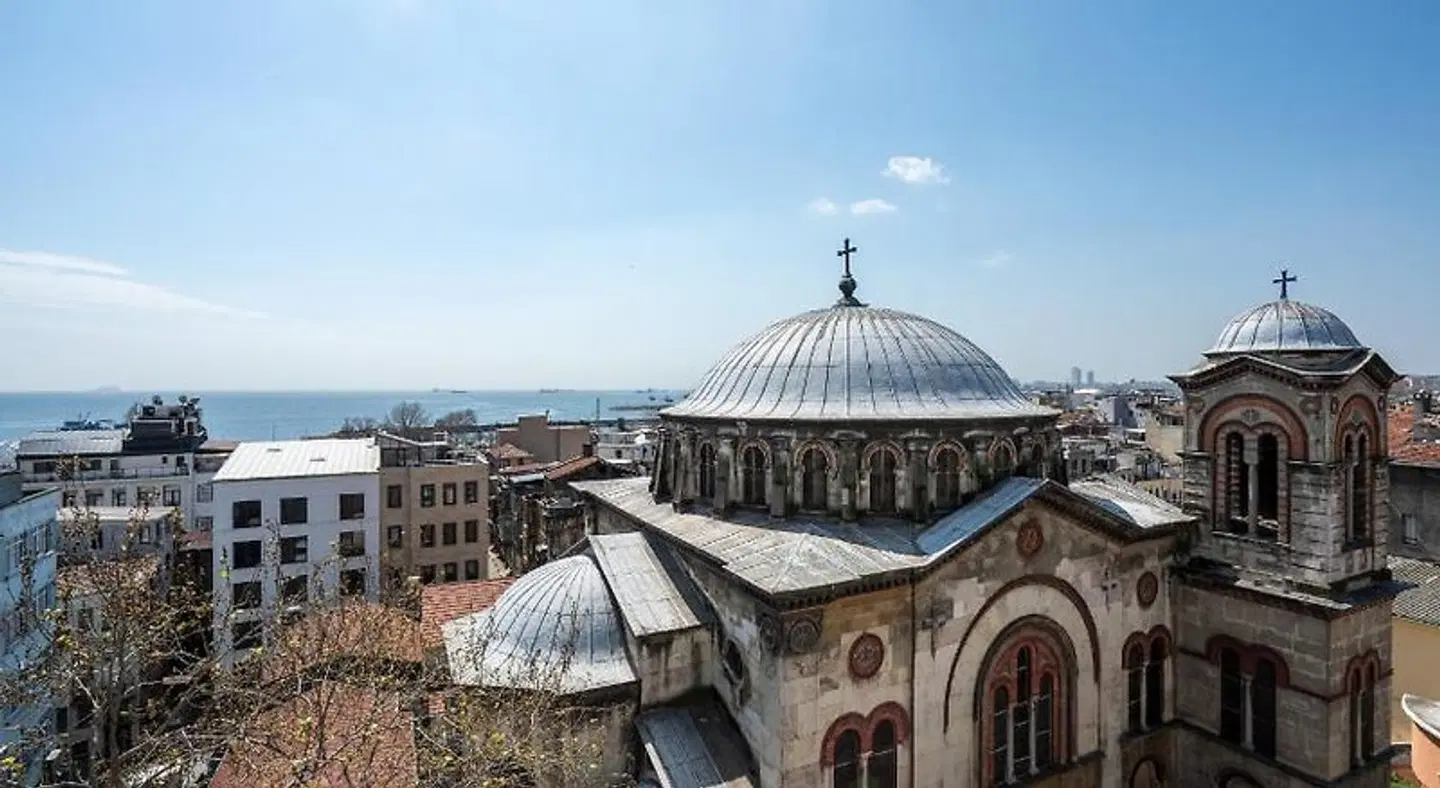 Sayeban Hotel Istanbul Terrasse