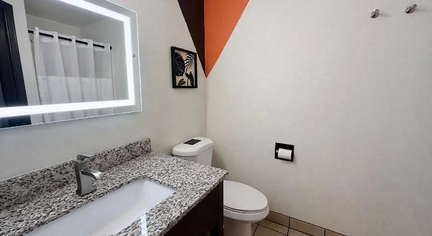 City Center Motel Badezimmer