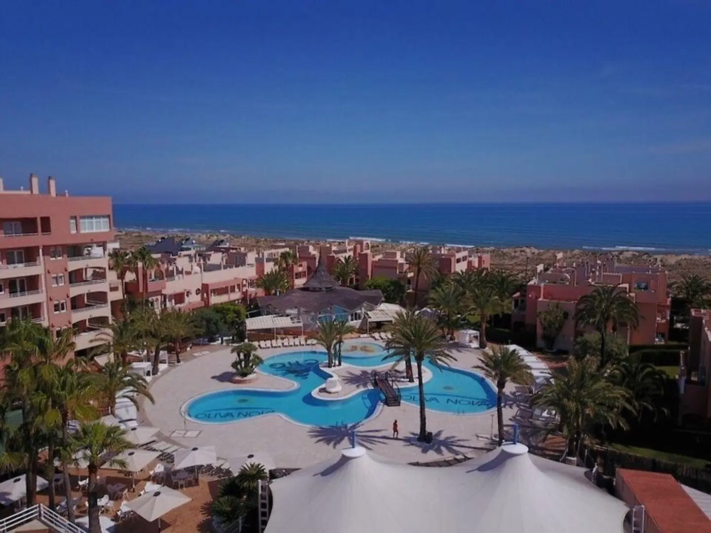 Oliva Nova Beach & Golf Hotel Terrasse