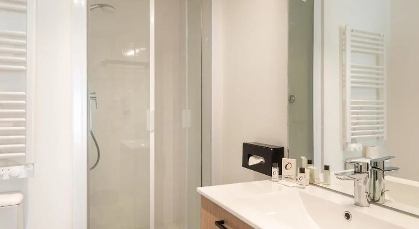 The Originals Residence, Le Monde Paris Ivry Confluence Badezimmer