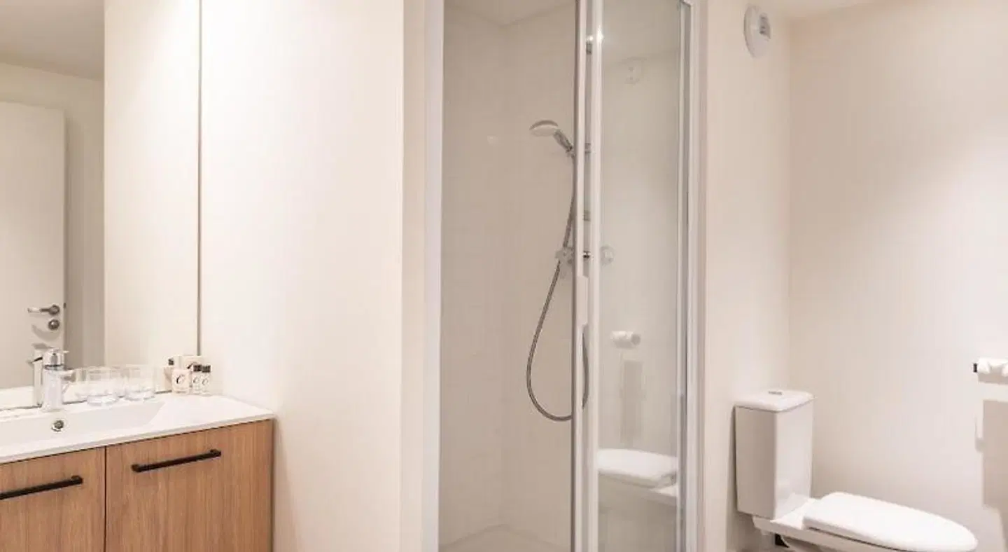 The Originals Residence, Le Monde Paris Ivry Confluence Badezimmer