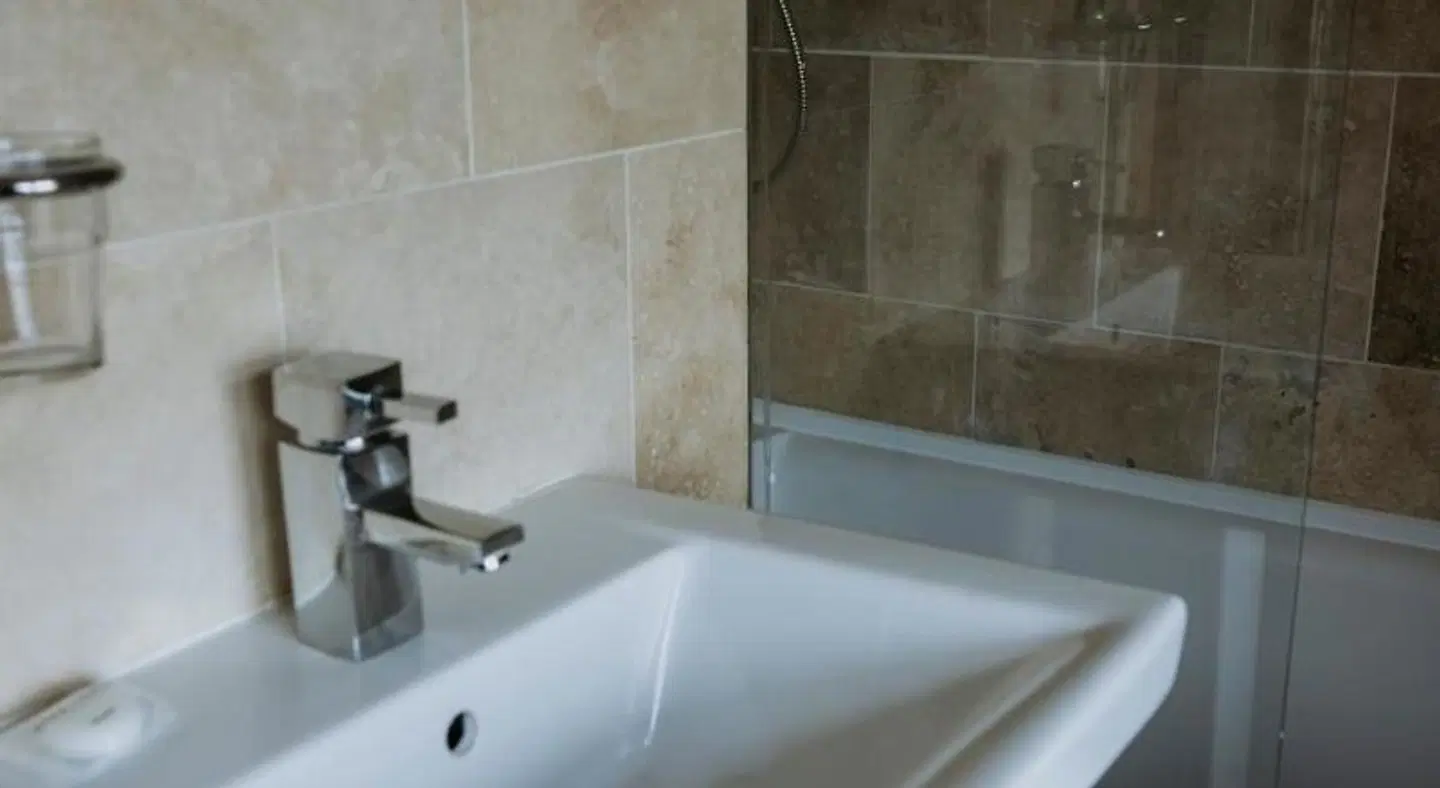 The White Swan Badezimmer