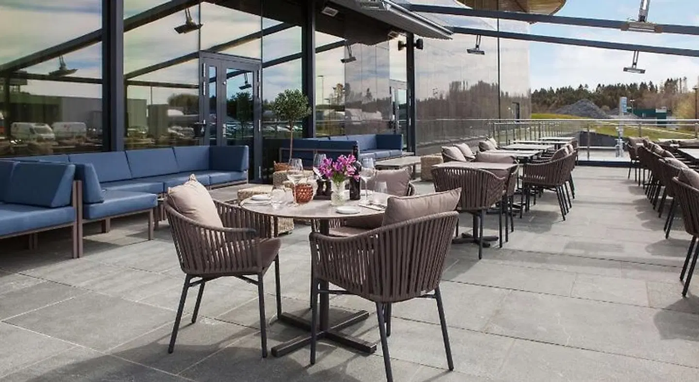 Scandic Flesland Airport Terrasse