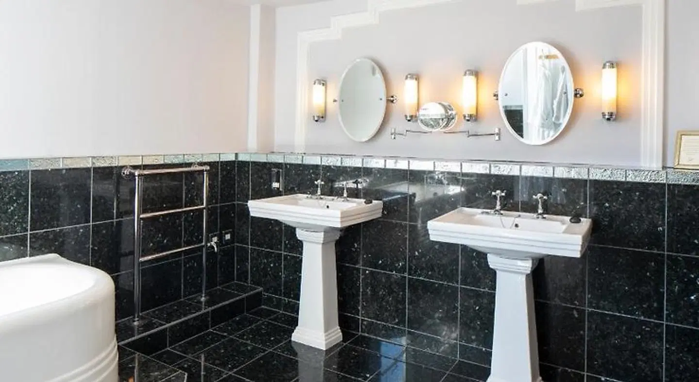 Burgh Island Hotel Badezimmer