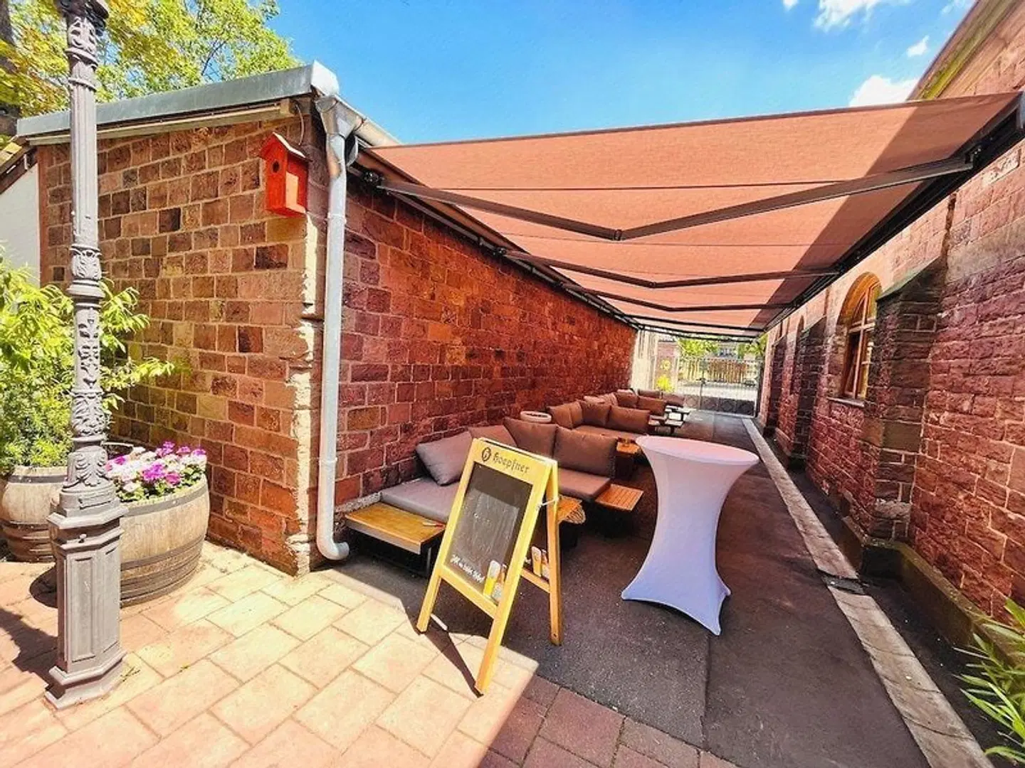 Hoepfner Burghof Terrasse