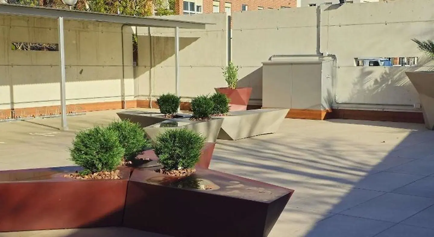 ibis budget Vitoria Gasteiz Terrasse