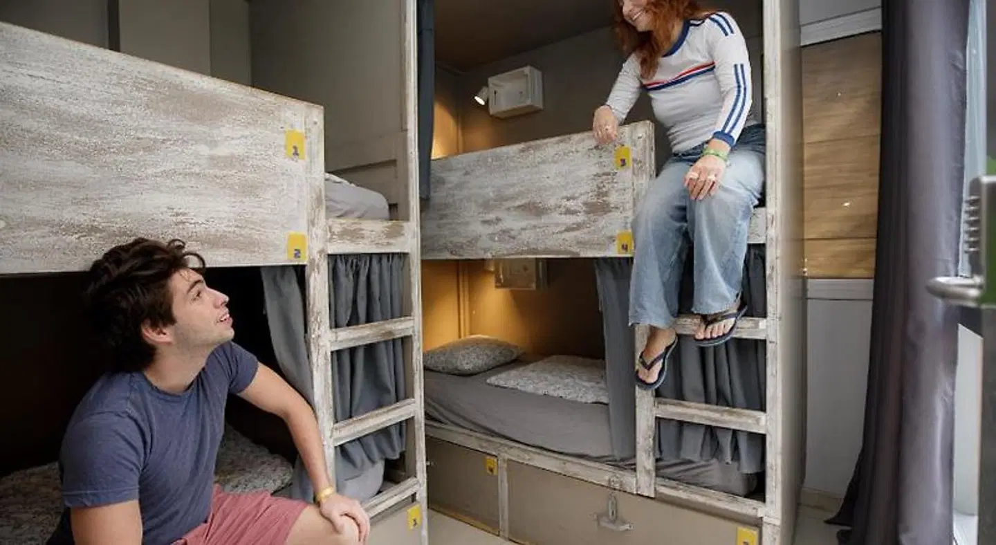 Hostel One Sants Badezimmer