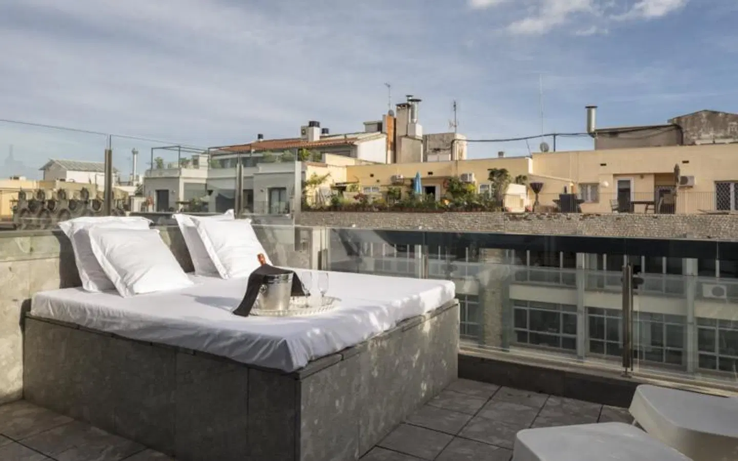 Allegro Barcelona Terrasse