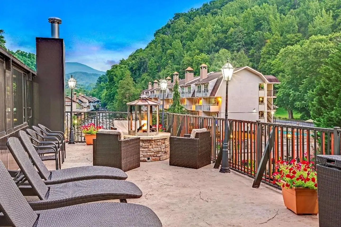 Baymont by Wyndham Gatlinburg On The River Terrasse