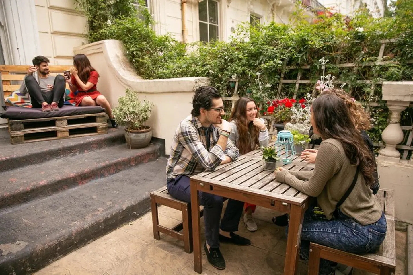 Onefam Notting Hill Hostel Terrasse