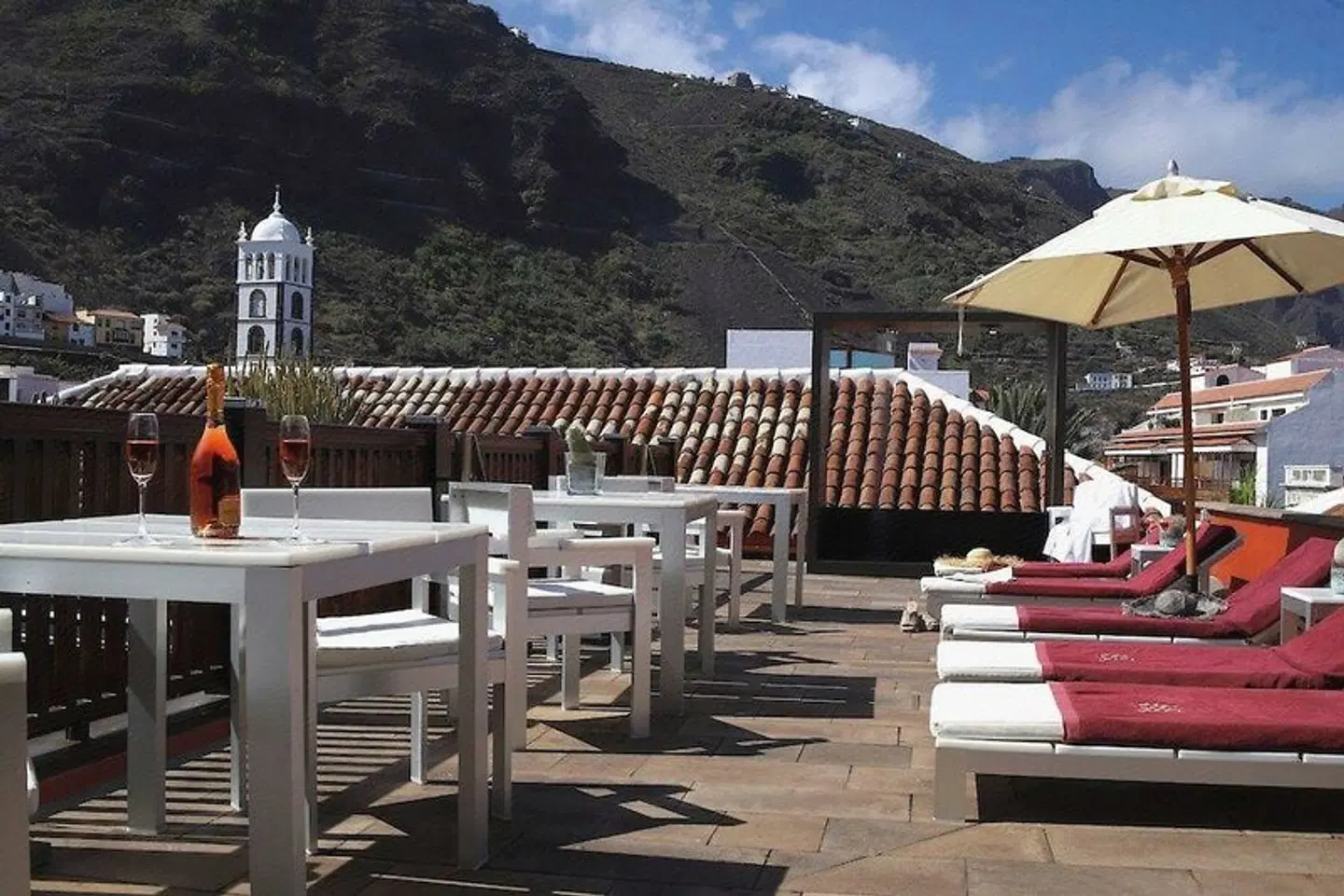 San Roque Boutique Hotel Terrasse