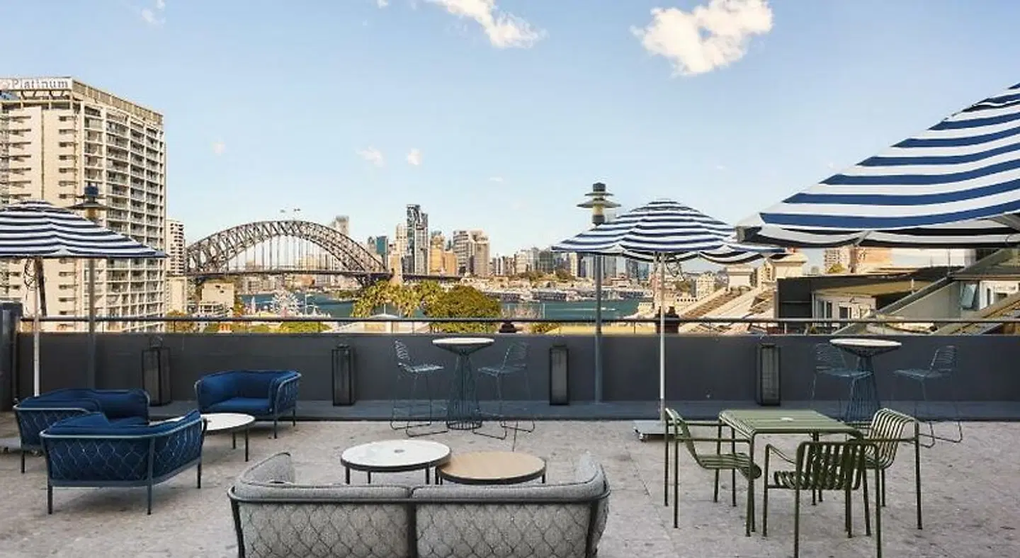 North Sydney Harbourview Hotel Terrasse