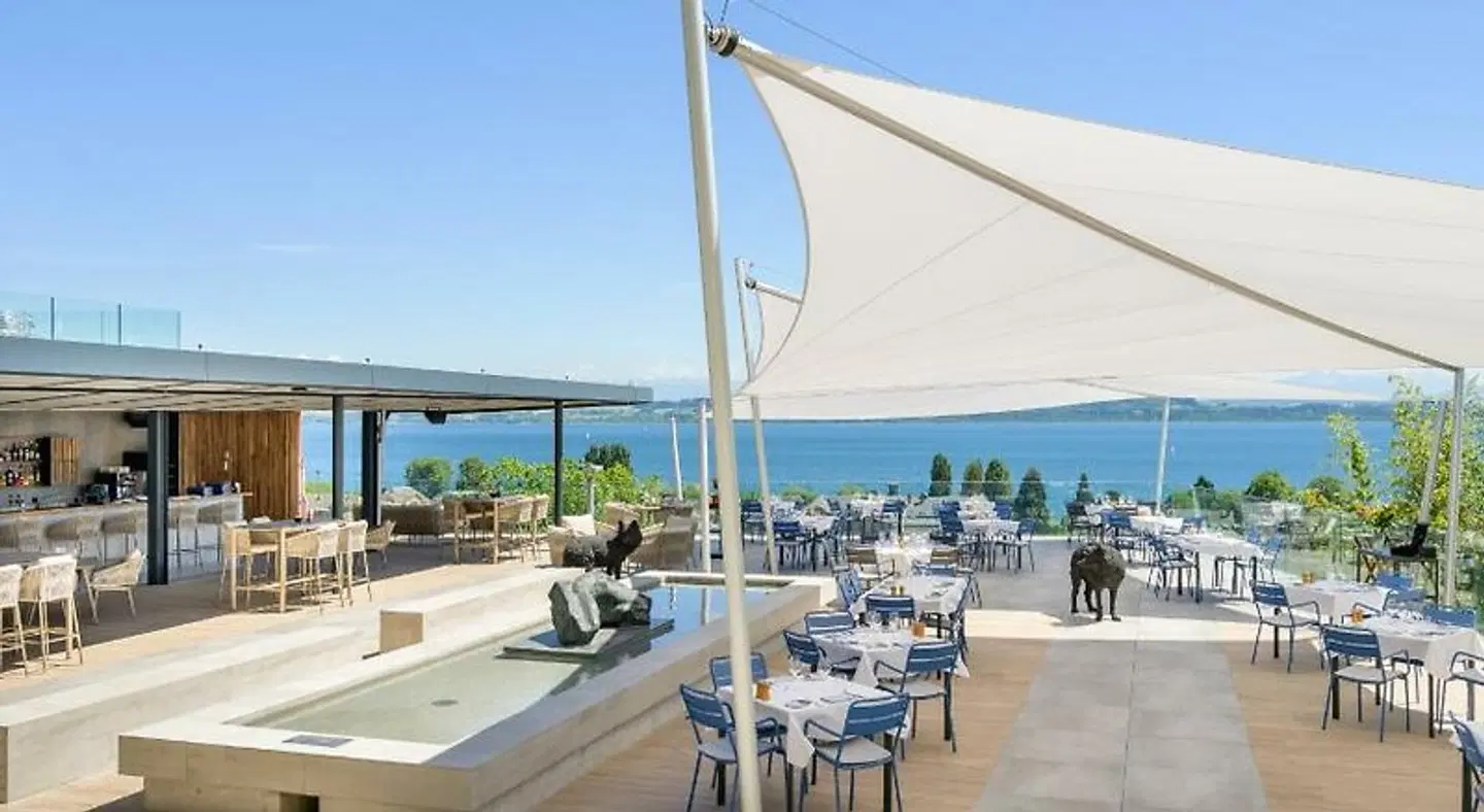 Alpes et Lac Terrasse