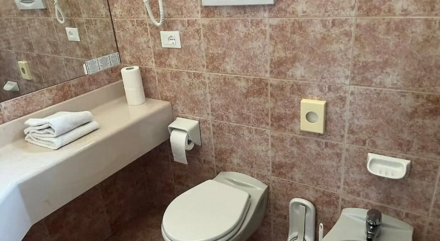 Hotel Mon Repos Badezimmer