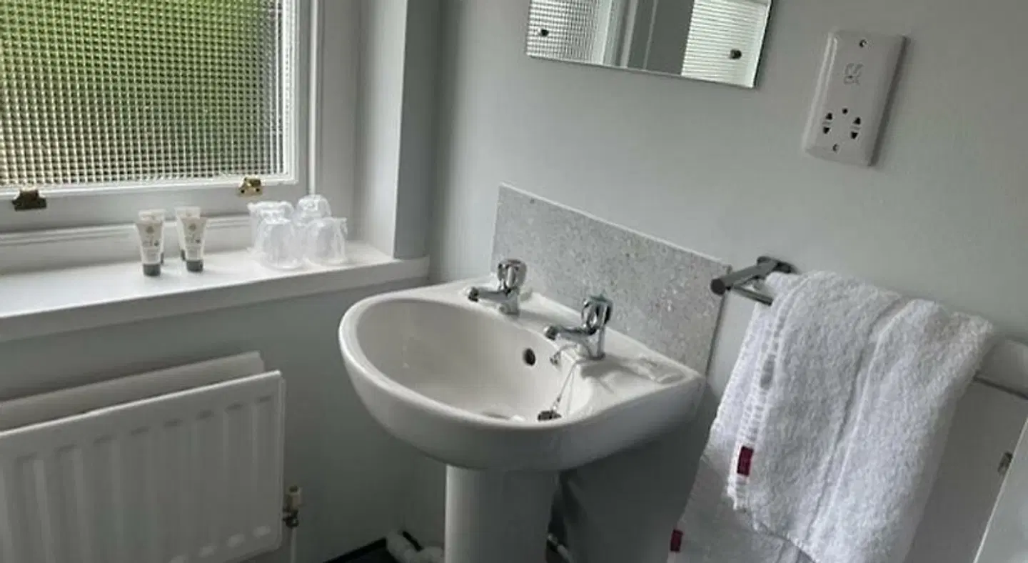 Hinsley Hall Badezimmer