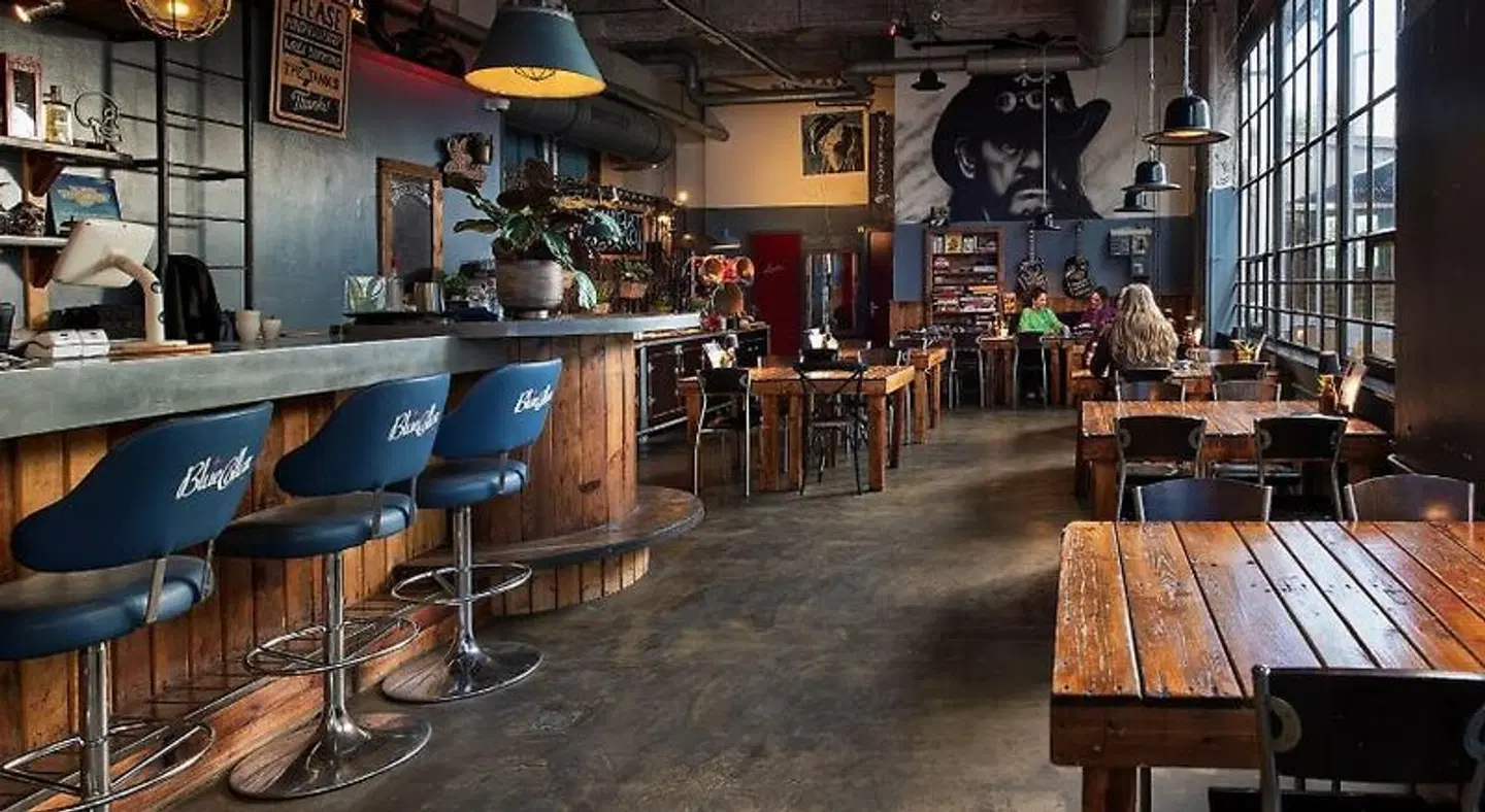 Blue Collar Hotel Bar