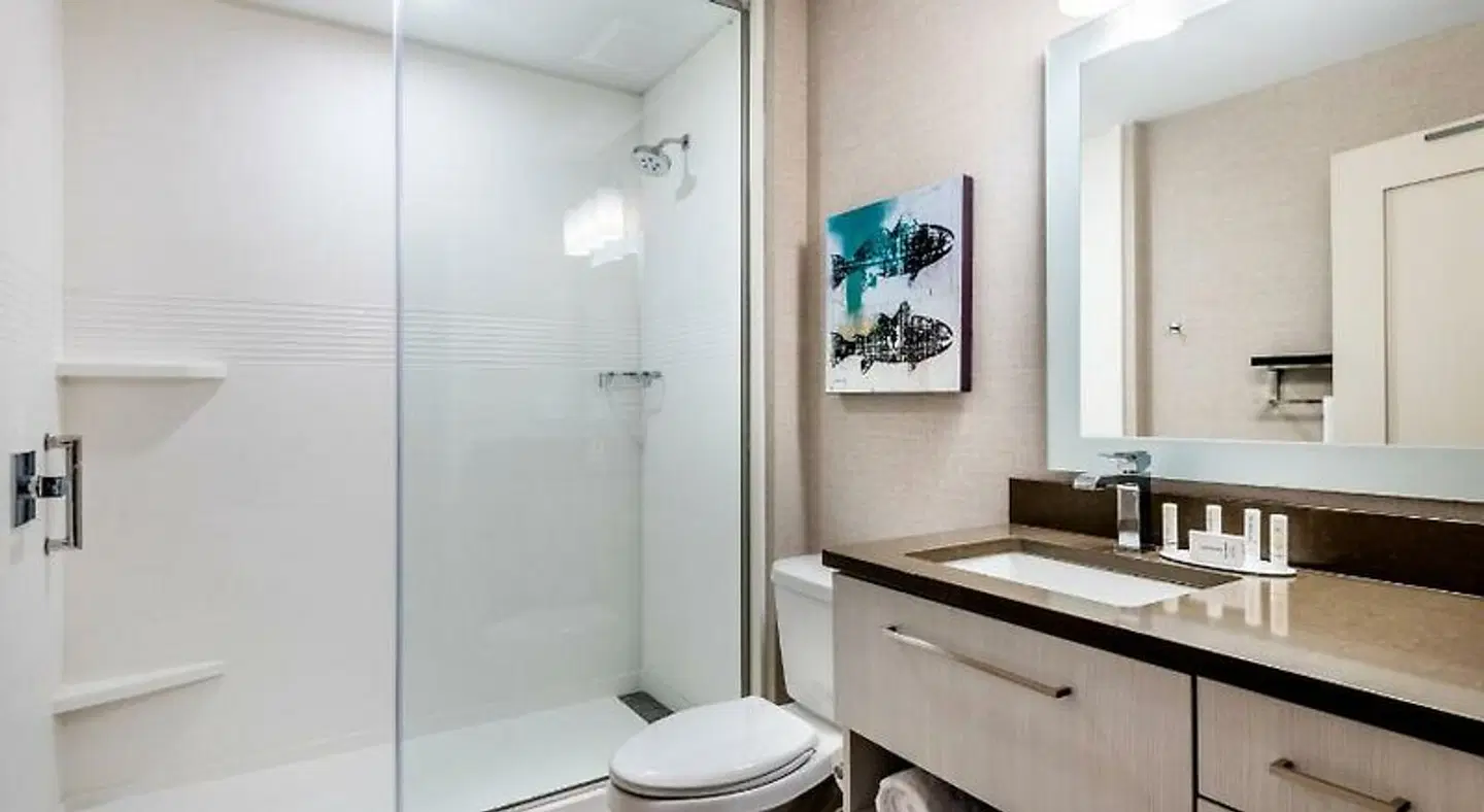 TownePlace Suites by Marriott Whitefish Kalispell Badezimmer
