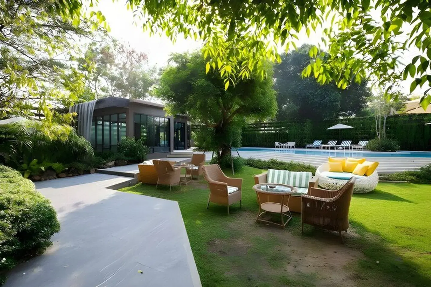 Parc Borough City Resort Terrasse