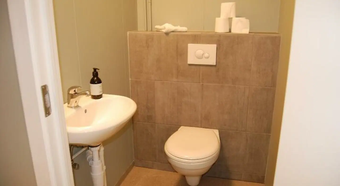 Tehúsið Hostel Badezimmer