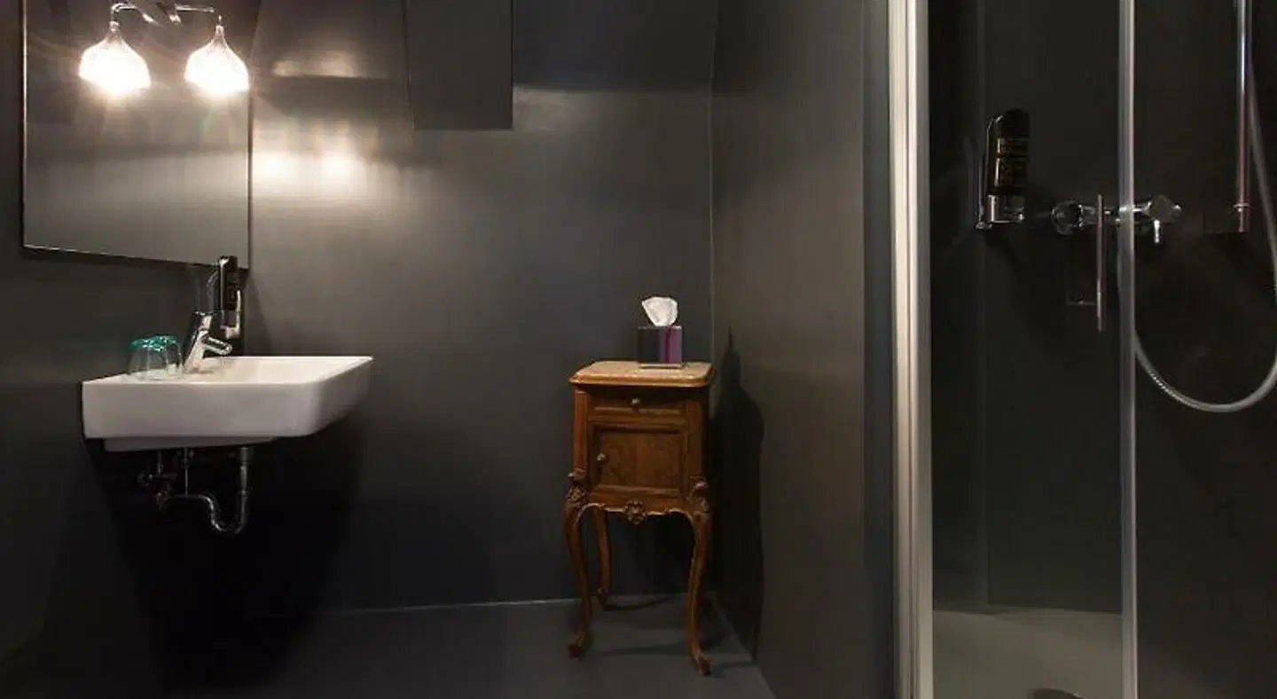 Hotel Heimathafen Badezimmer