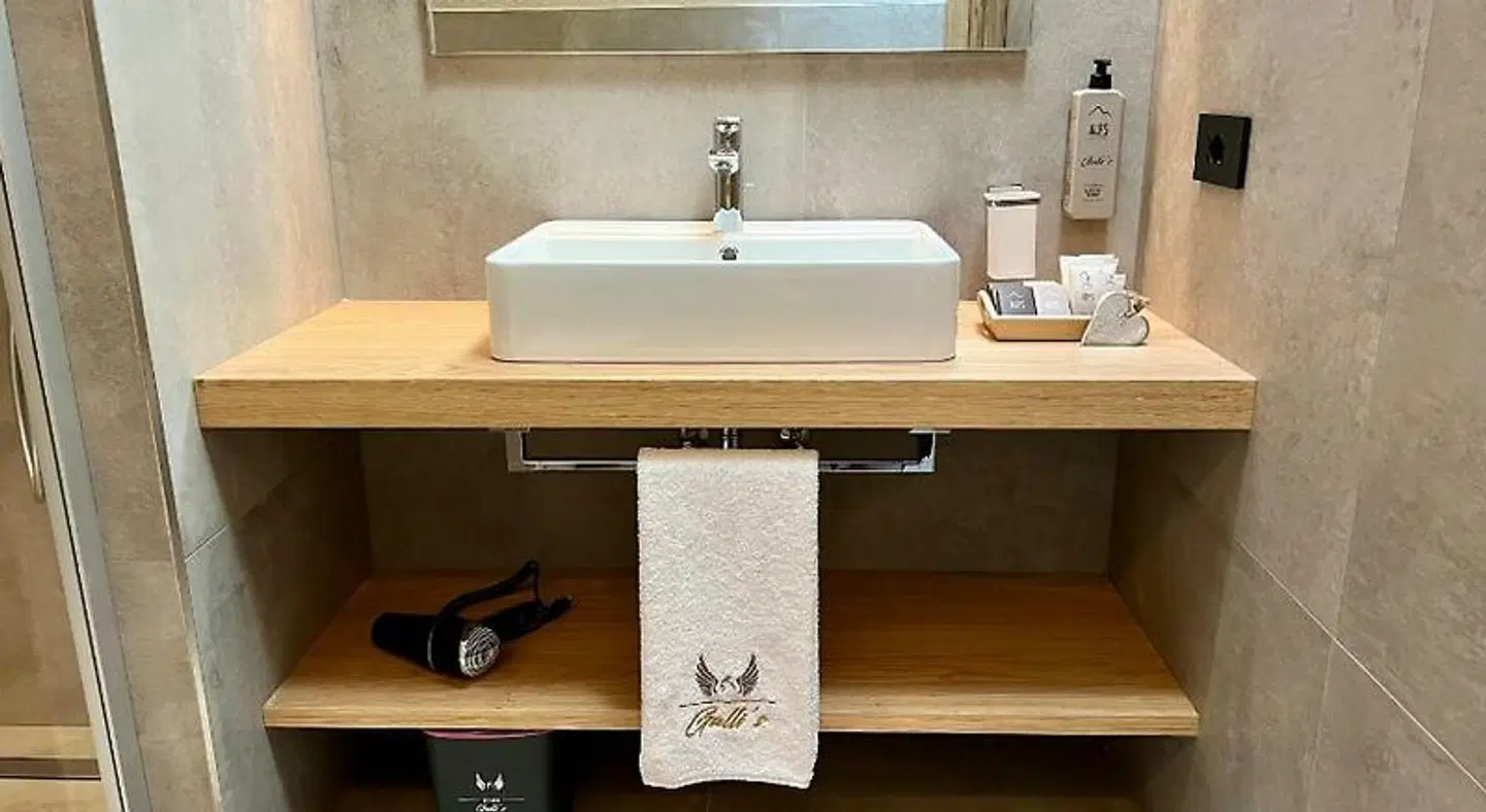 Hotel Galli's Badezimmer