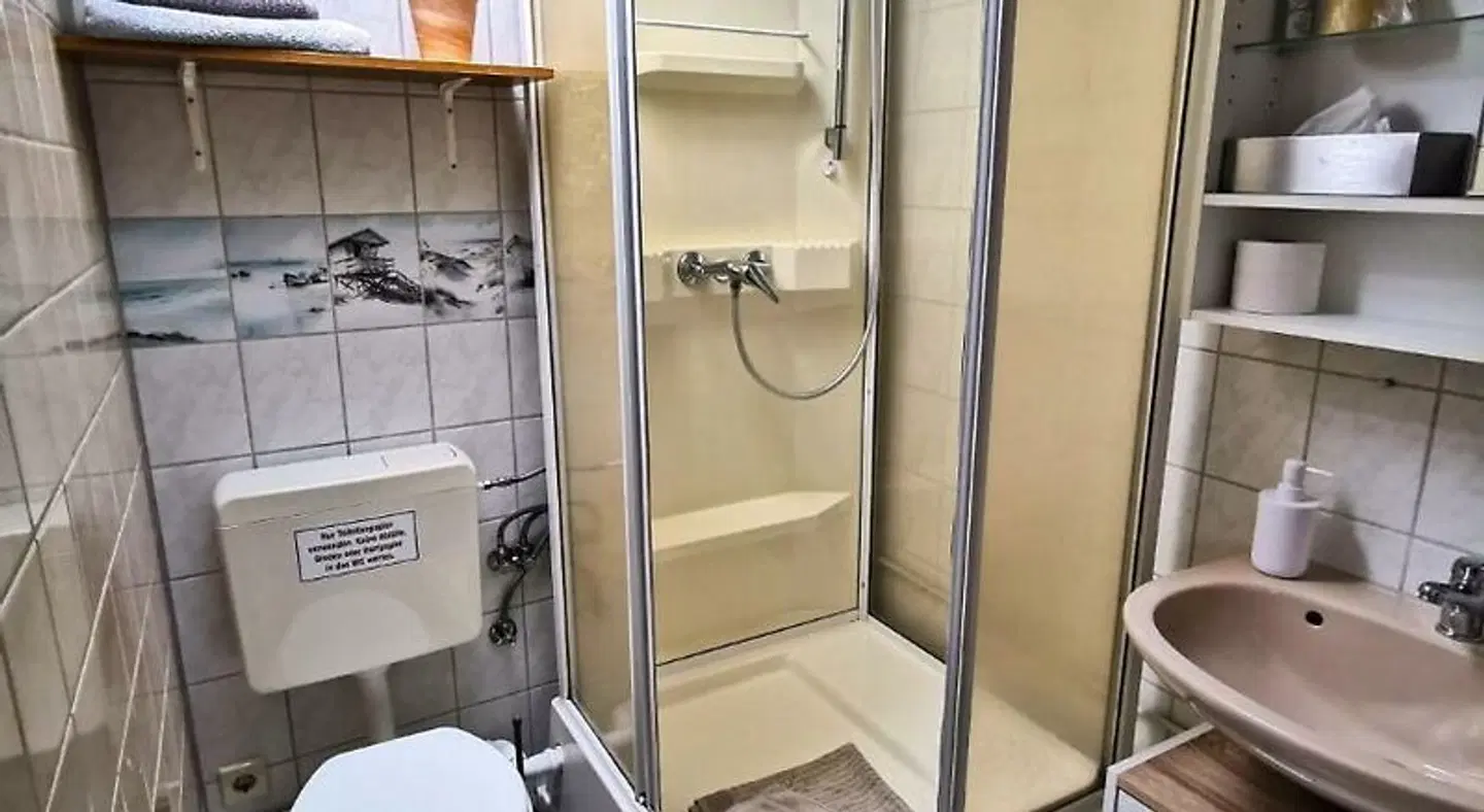 Pension Stepponat Badezimmer