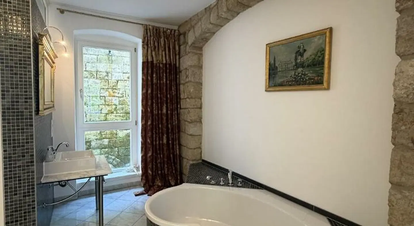 Villa Albrechtsburg Badezimmer