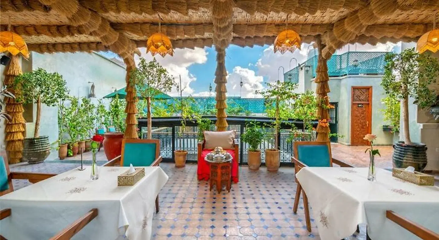 Riad Diamond Of Marrakech Terrasse