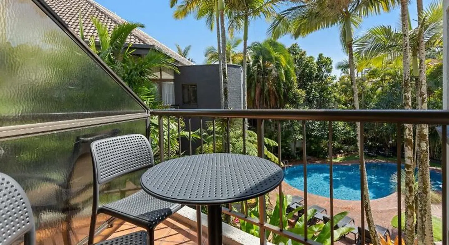 Ocean Breeze Resort Terrasse