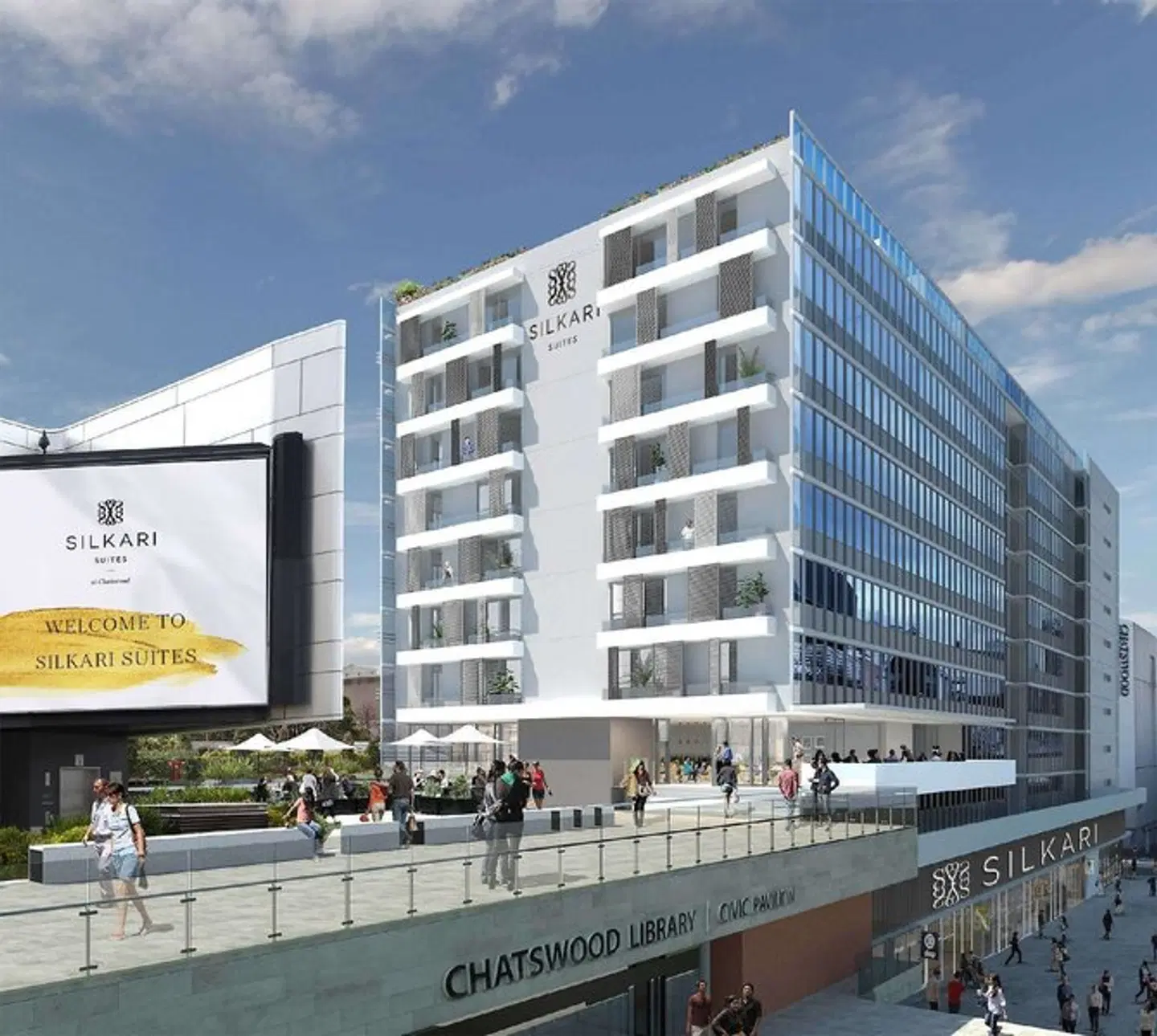 Silkari Suites at Chatswood EXTERIOR