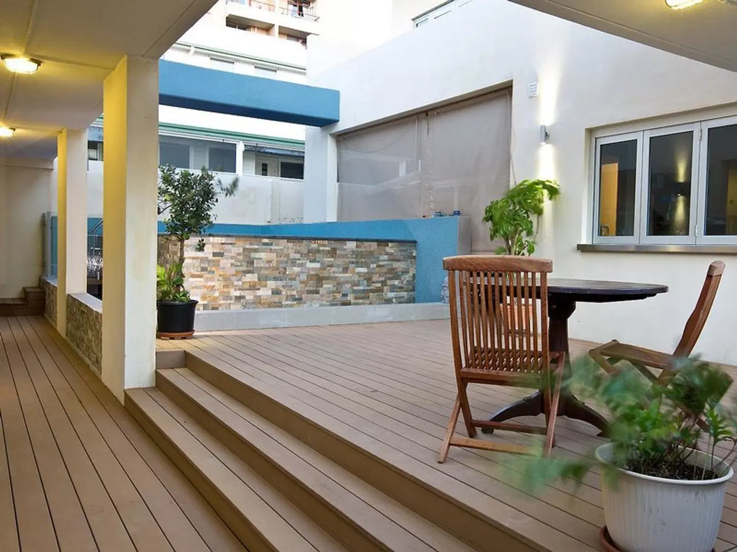 Maand Up Accommodation Terrasse