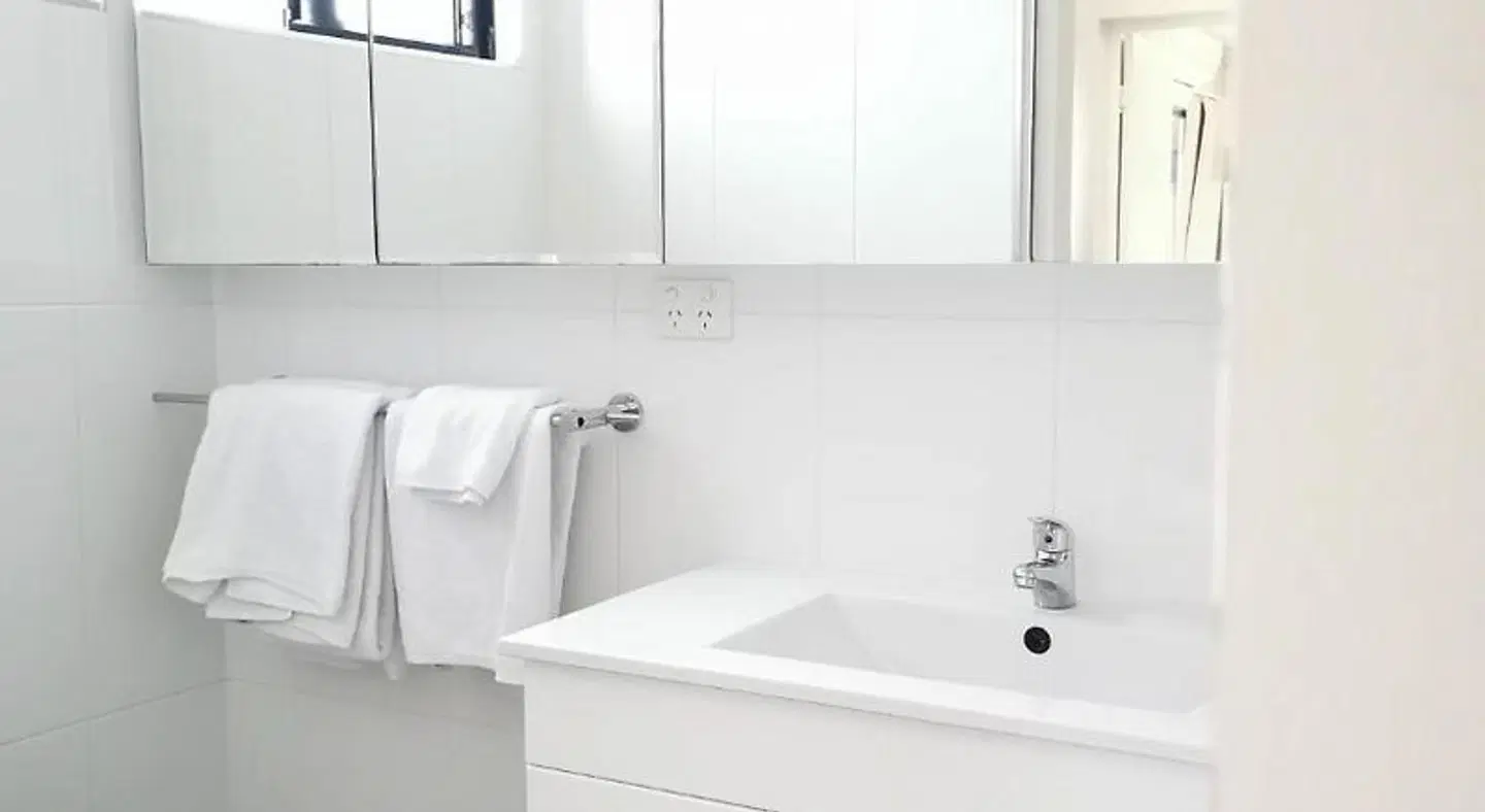 Angelwaters Badezimmer