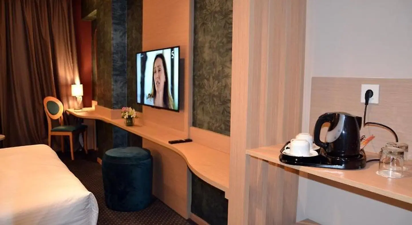 Flower Town Hôtel & Spa Badezimmer