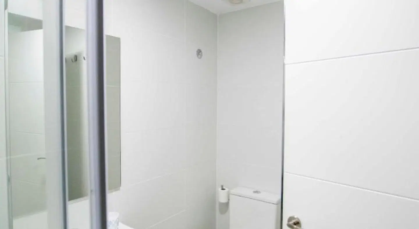 Apartamentos Los Alamos Sardinero Badezimmer