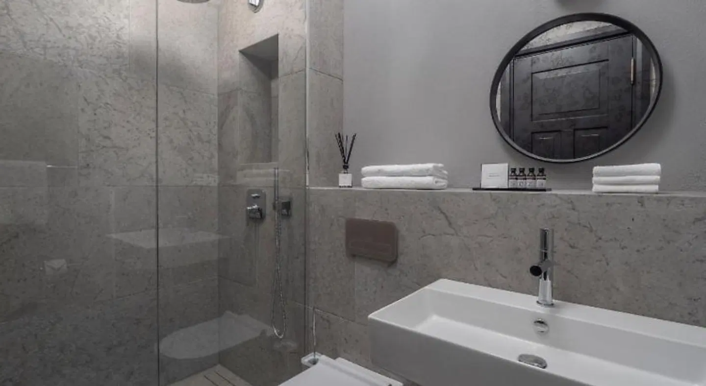 Boutique Hotel Rosenplänter Badezimmer