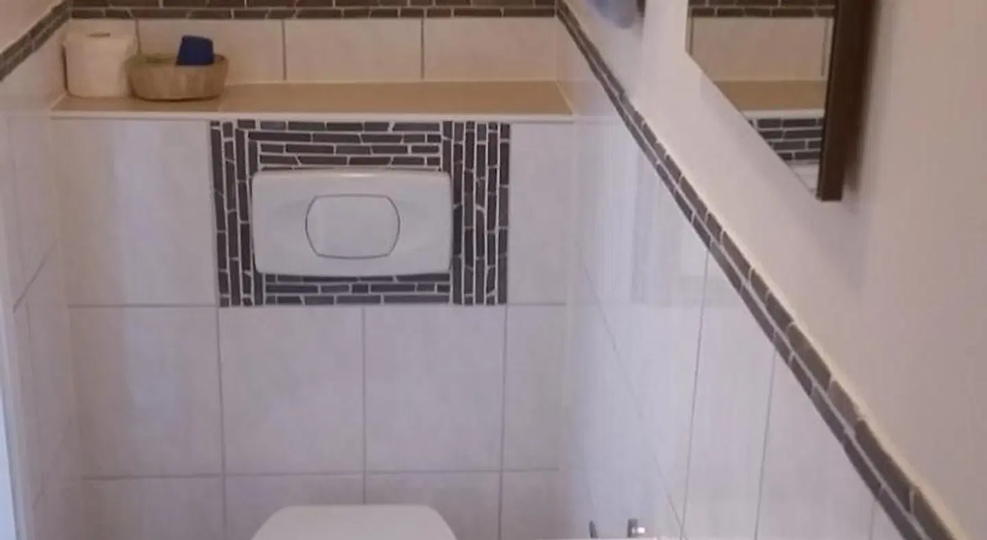 Hotel Deutsches Haus Francop Badezimmer