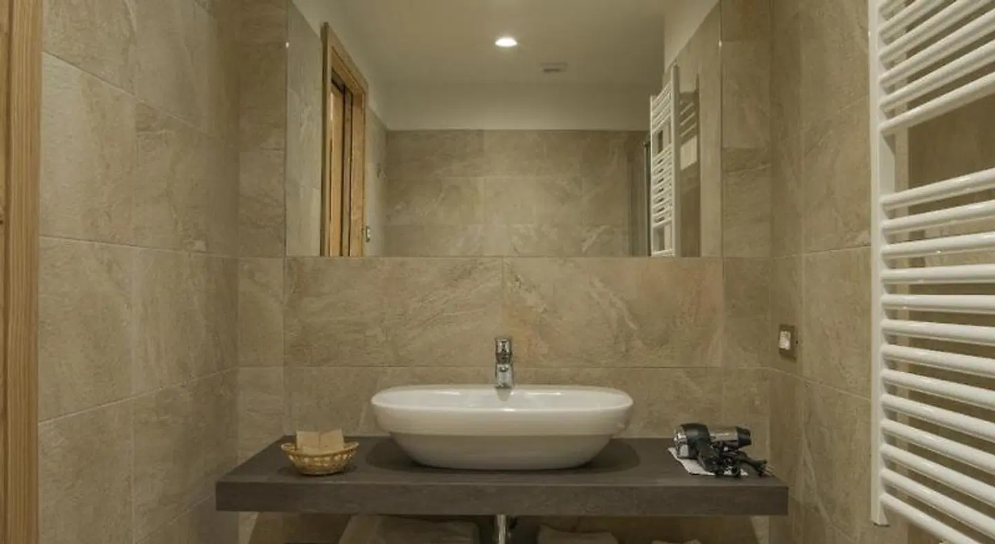 Hotel Caminetto Badezimmer