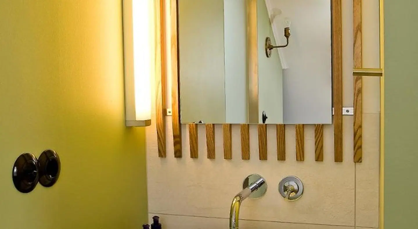 Hótel Egilsen Badezimmer