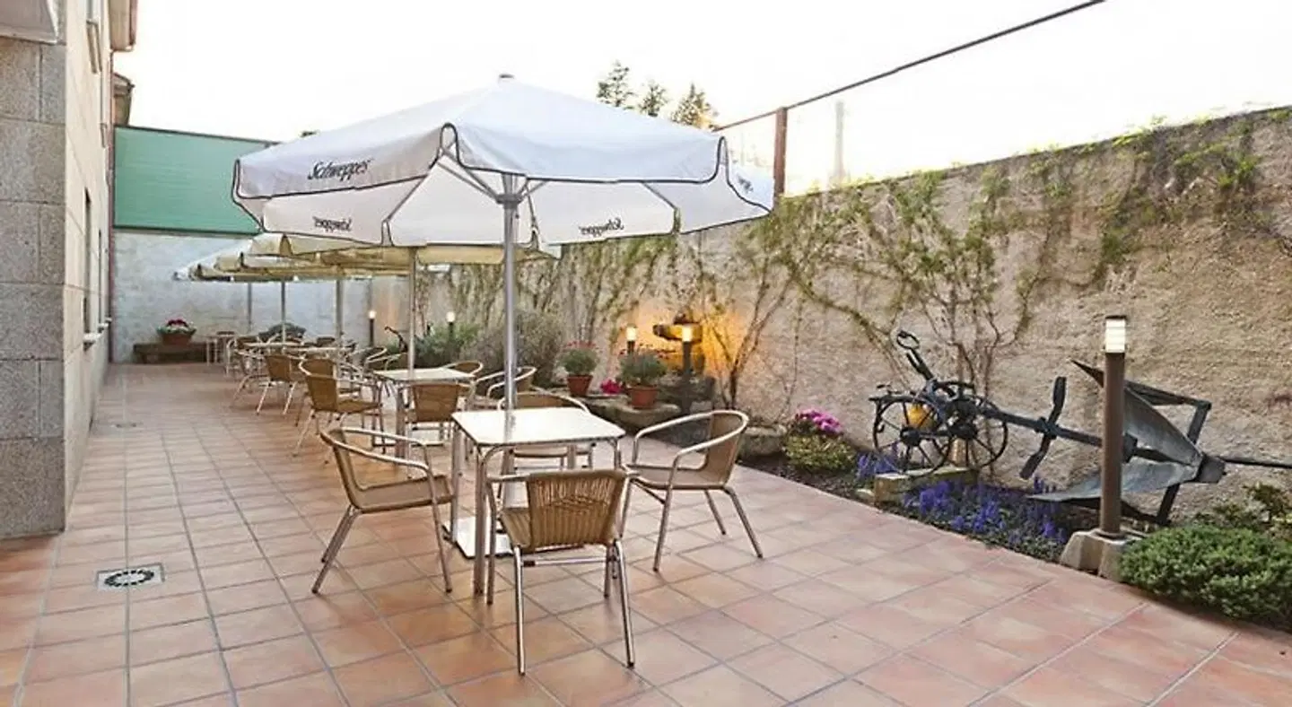 Hotel O Desvio Terrasse