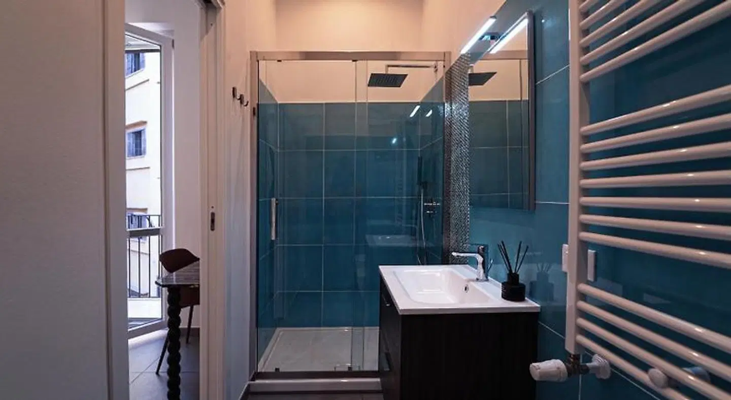 Zefiro Suites Badezimmer