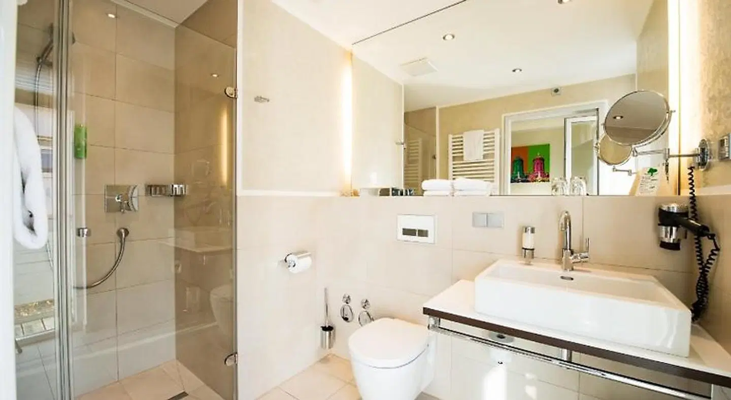 Boardinghouse Badezimmer