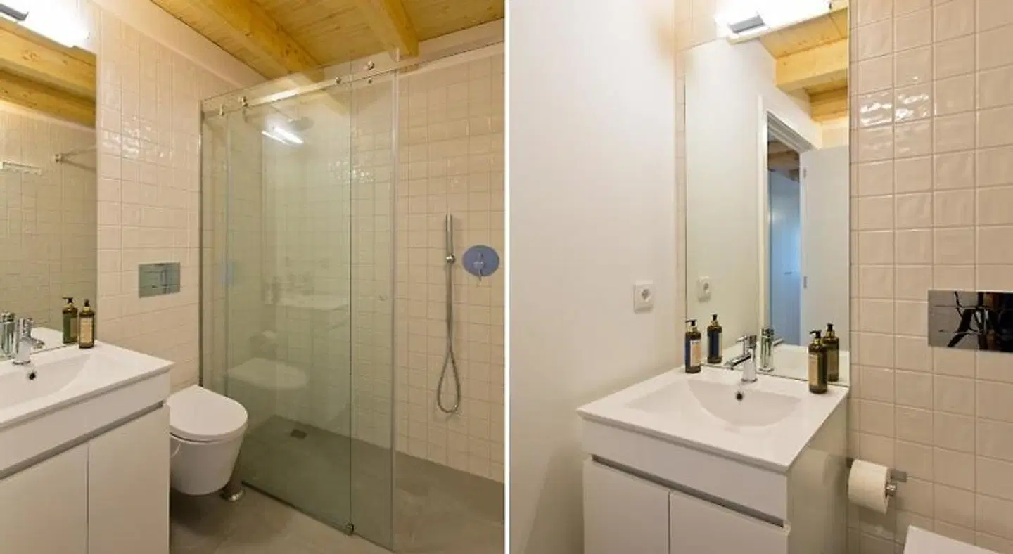 RVA São João Novo Apartments Badezimmer