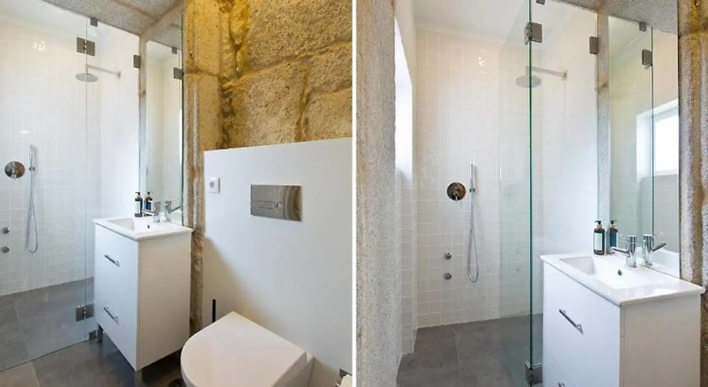 RVA São João Novo Apartments Badezimmer