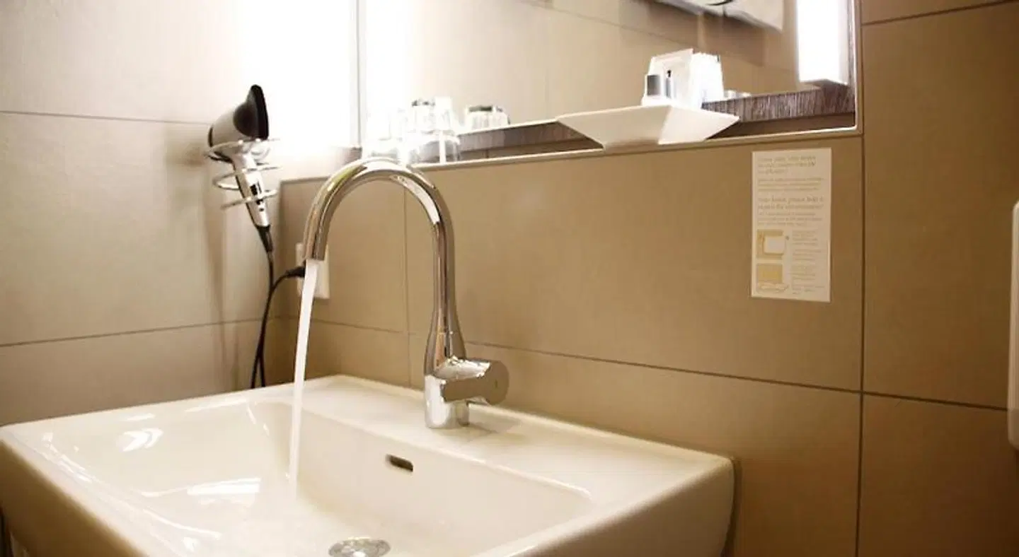 Pension Vicus Badezimmer