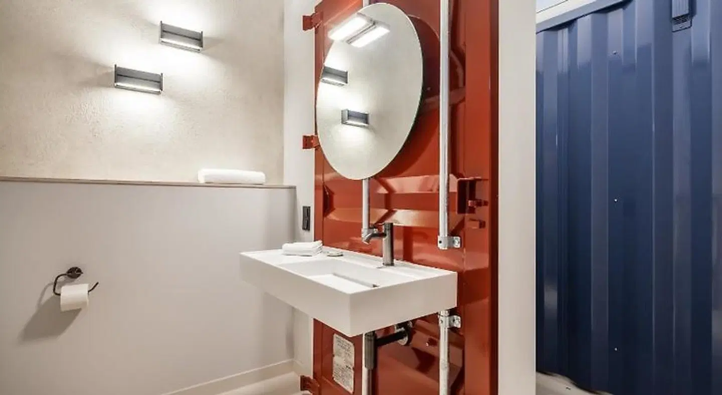 Hotel Die Reederin Badezimmer